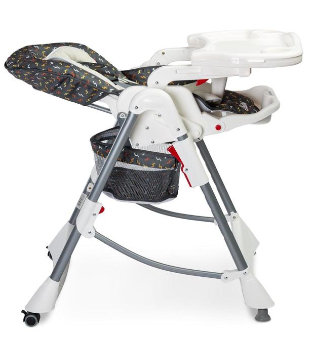 Столче За Хранене Бистро 2019 Графит --- BebeMama