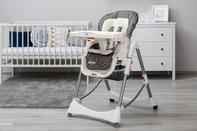 Столче За Хранене Бистро 2019 Графит --- BebeMama
