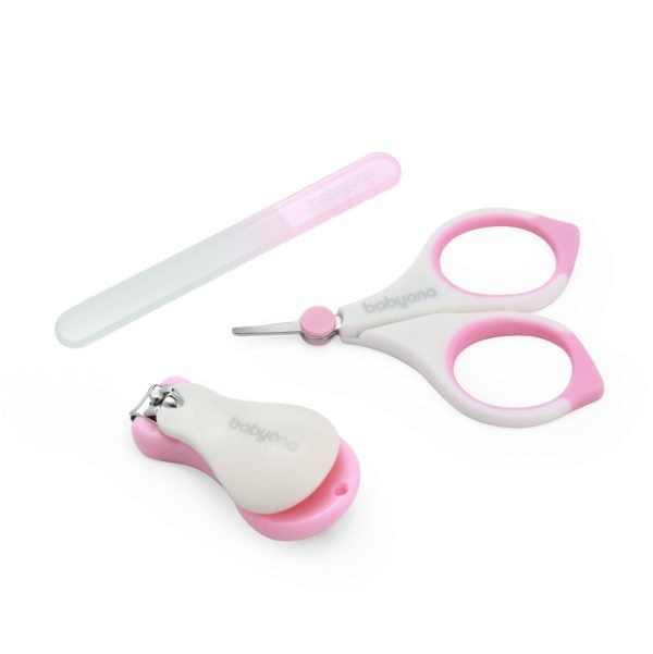 Комплект За Грижа За Ноктите Pink Babyono --- BebeMama