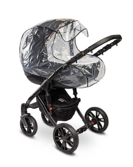 Дъждобран за кош за новородено с прозорче Caretero --- BebeMama