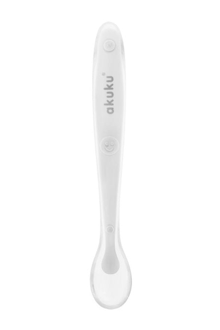 Силиконова Лъжица Бяла --- BebeMama