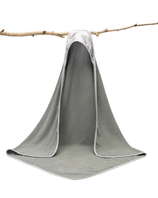 Хавлия За Баня С Качулка – Сива --- BebeMama