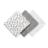 Scutece din bambus Babyono gri 70x70