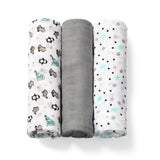 Scutece din bambus Babyono gri 70x70