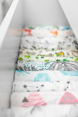 Муселинова Пелена 70X80 – Сиви Точки --- BebeMama