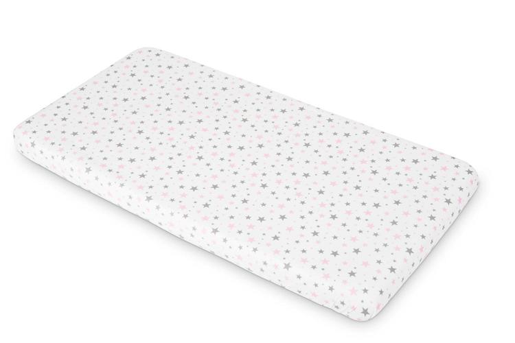 Чаршафи – Stars Pink --- BebeMama