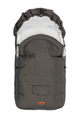 Чувалче За Детска Количка – Графитен Полар (95X40) --- BebeMama