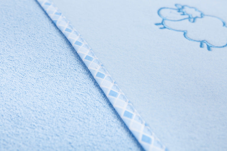 Мека Хавлия За Баня – Синя --- BebeMama