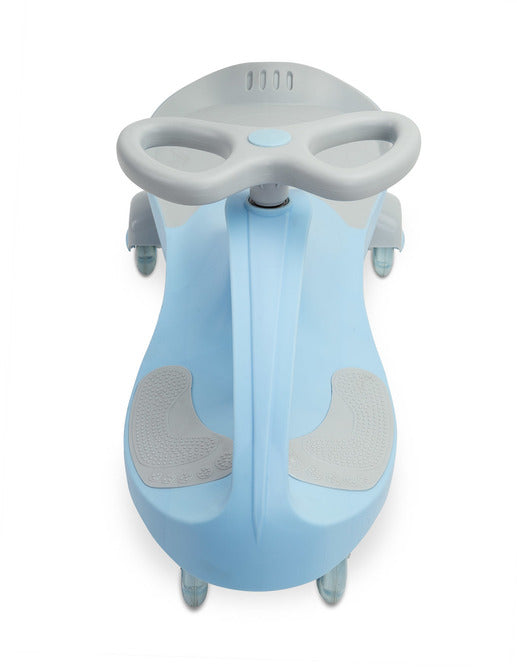 Детска Количка За Яздене И Бутане Wiggle Car Spinner Син Caretero Toyz