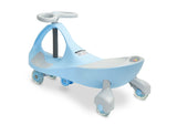 Детска Количка За Яздене И Бутане Wiggle Car Spinner Син Caretero Toyz