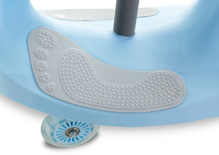 Детска Количка за яздене и бутане Wiggle Car Spinner Blue Caretero Toyz --- BebeMama