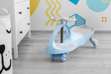 Детска Количка За Яздене И Бутане Wiggle Car Spinner Син Caretero Toyz