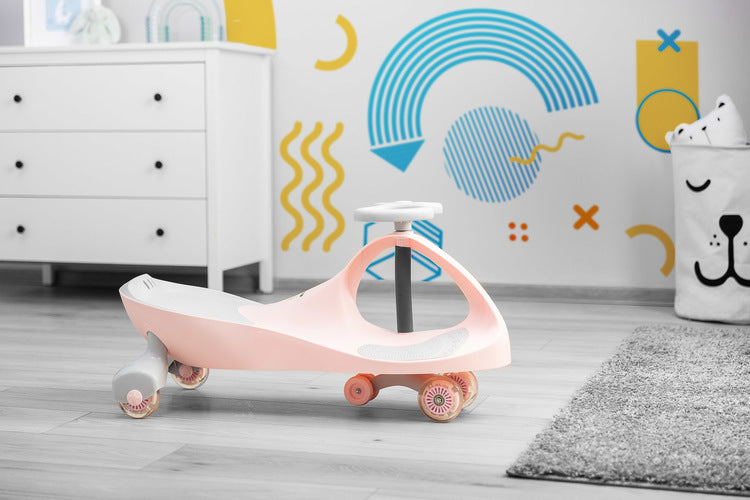 Caretero Toyz Wiggle Spinner autó, rózsaszín