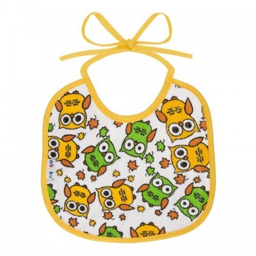 Лигавник С Връзки С Водоустойчив Слой (20 X 14 Cm) --- BebeMama