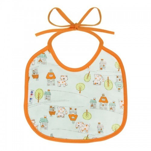 Лигавник С Връзки С Водоустойчив Слой (20 X 14 Cm) --- BebeMama