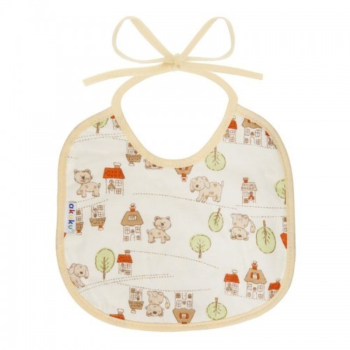 Лигавник С Връзки С Водоустойчив Слой (20 X 14 Cm) --- BebeMama