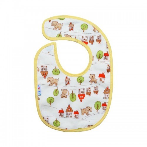 Малък Лигавник С Велкро Затваряне Водоустойчив Слой (19 X 14 См) --- BebeMama