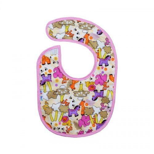 Малък Лигавник С Велкро Затваряне Водоустойчив Слой (19 X 14 См) --- BebeMama