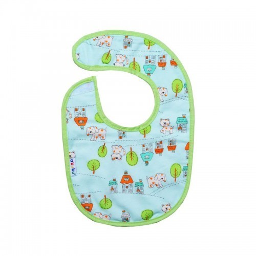 Малък Лигавник С Велкро Затваряне Водоустойчив Слой (19 X 14 См) --- BebeMama