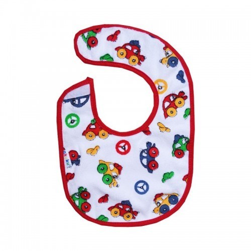 Bavetă mică cu închidere cu velcro, strat impermeabil (19 x 14 cm)