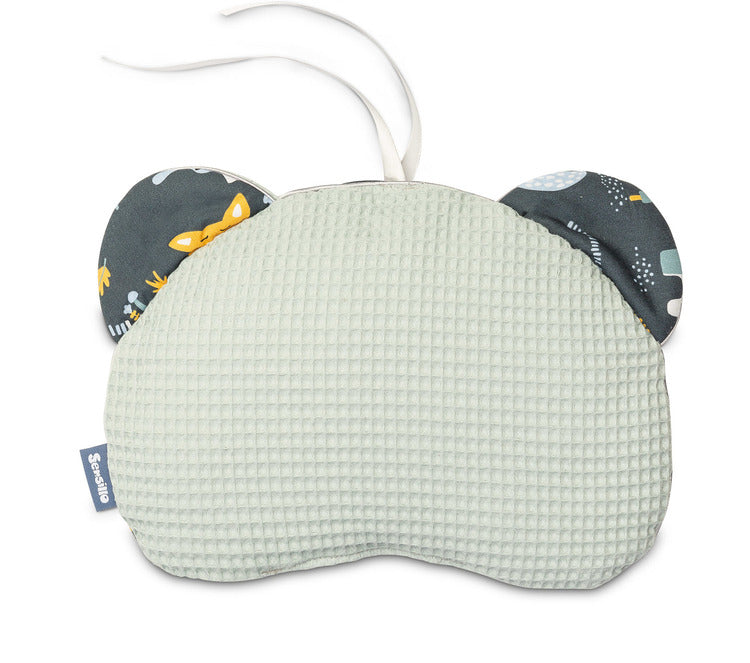 Възглавница За Количка -Waffle Clearing Mint --- BebeMama