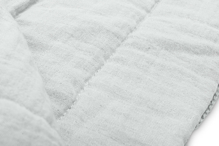 Set de muselină pentru pătuț sau cărucior gri