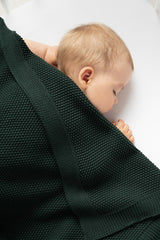 Плетено Одеяло – Бежово 100X80 --- BebeMama