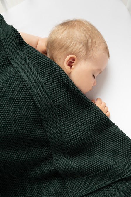 Плетено Одеяло – Розово 100X80 --- BebeMama