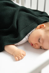 Плетено Одеяло – Сиво 100X80 --- BebeMama