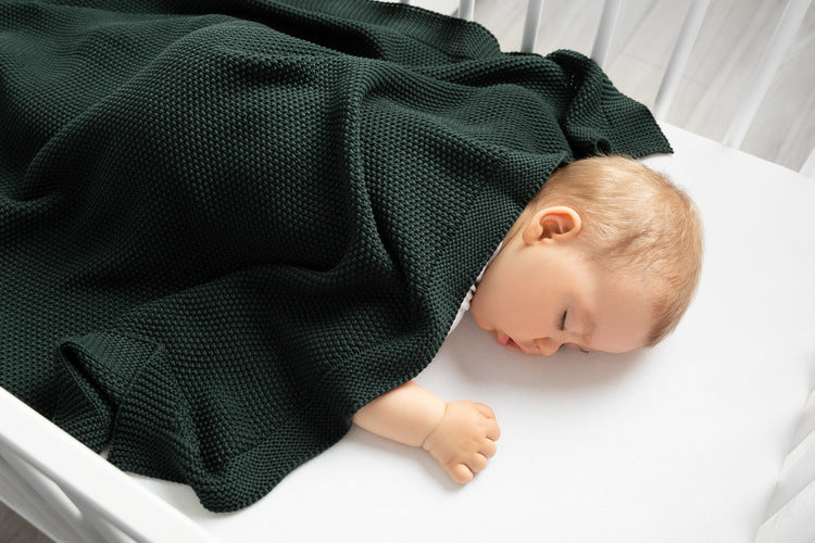 Плетено Одеяло – Графит 100X80 --- BebeMama