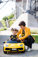 Акумулаторна Кола Lambоrghini Black Caretero Toyz --- BebeMama