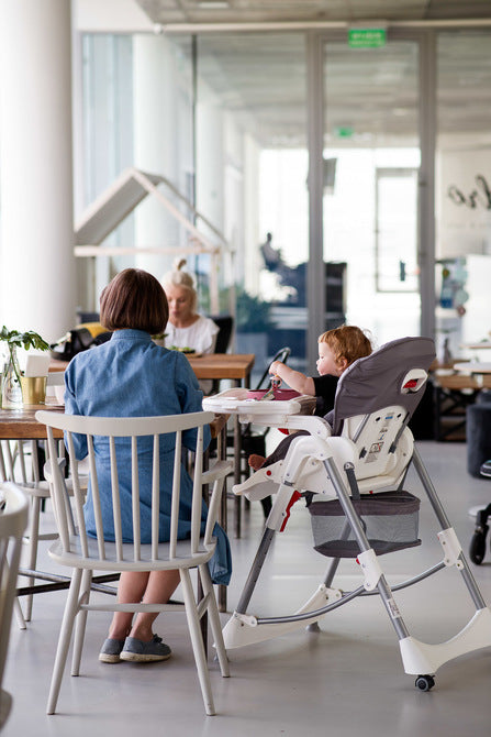 Столче За Хранене Бистро 2019 Графит --- BebeMama