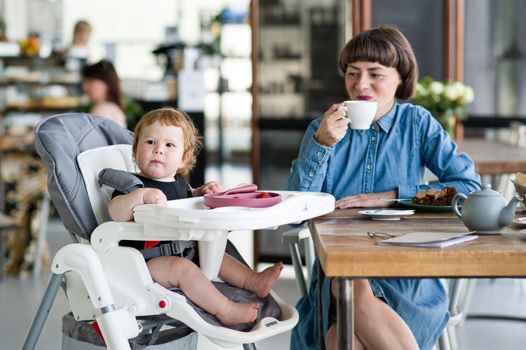 Столче За Хранене Бистро 2019 Графит --- BebeMama