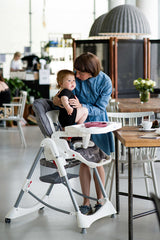 Столче За Хранене Бистро 2019 Графит --- BebeMama