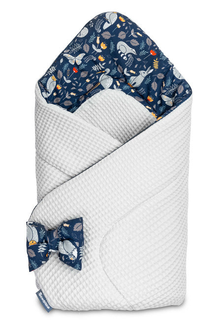 Пелена Animal Land Grey 75X75 --- BebeMama