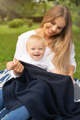 Плетено Одеяло – Графит 100X80 --- BebeMama