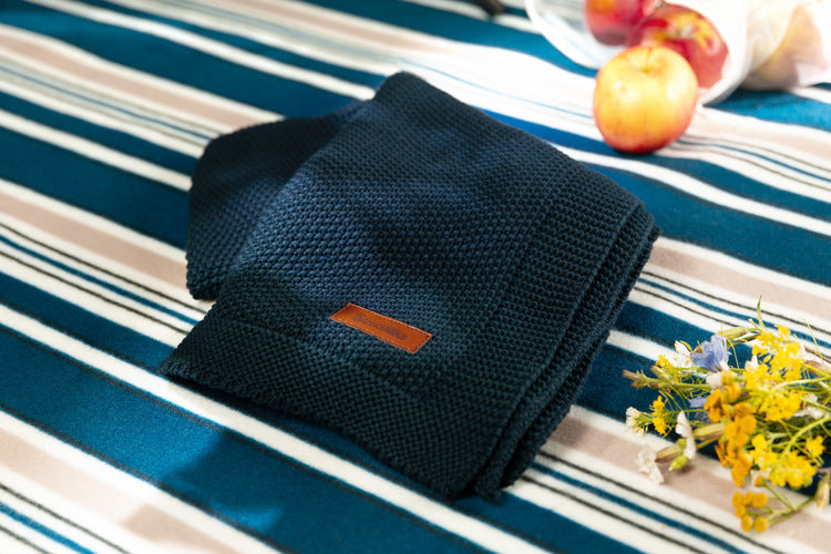 Плетено Одеяло – Бежово 100X80 --- BebeMama