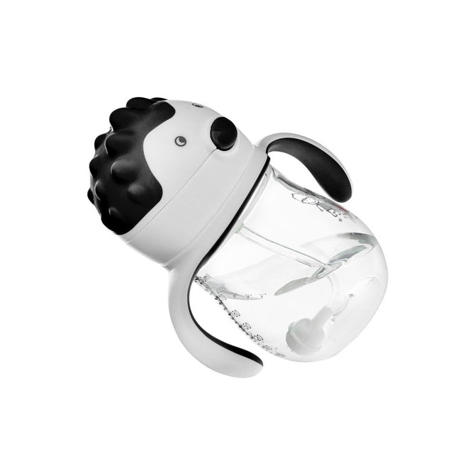 Неразливаща Се Чаша 250 Мл С Двойна Дръжка Сива --- BebeMama