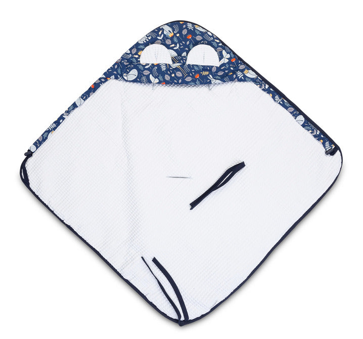 Пелена Waffle Carry Animal Land Grey За Столче За Кола 0-13Кг. 90X90 --- BebeMama