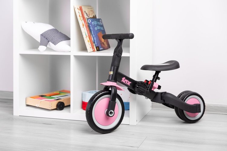Колело За Баланс Fox 2в1 Pink Caretero Toyz --- BebeMama