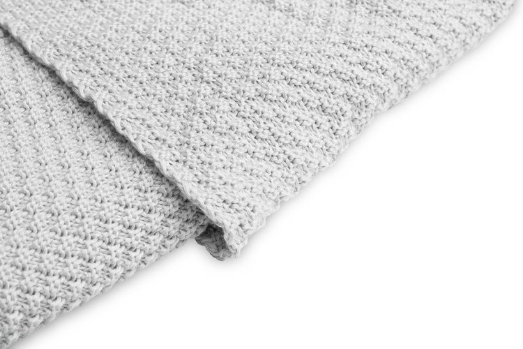 Одеяло За Повиване С Качулка 100% Бамбук - Сиво 90X85 --- BebeMama