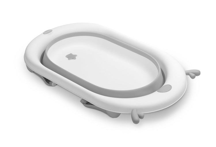 Сгъваема Пътна Вана – Сива --- BebeMama