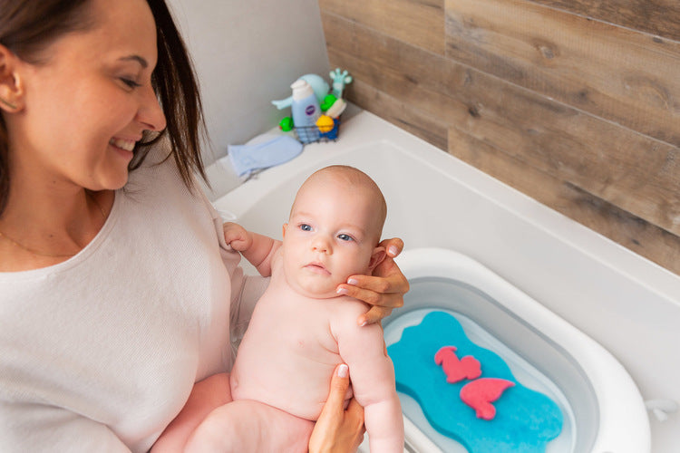 Сгъваема Пътна Вана – Сива --- BebeMama