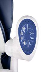 Scaun înalt și balansoar electric 2 în 1 Indigo Navy Caretero