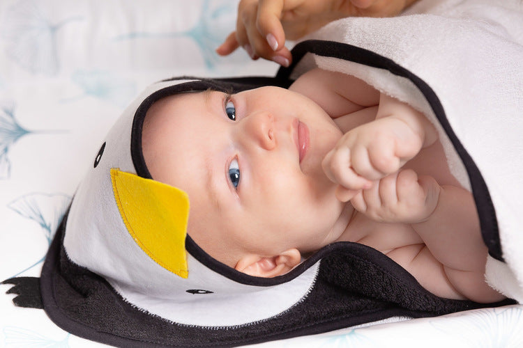 Мека Хавлия За Баня Water Friends – Бежов Морж --- BebeMama