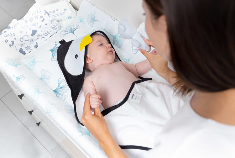 Prosop de baie Rață Prietenii Apă Turcoaz