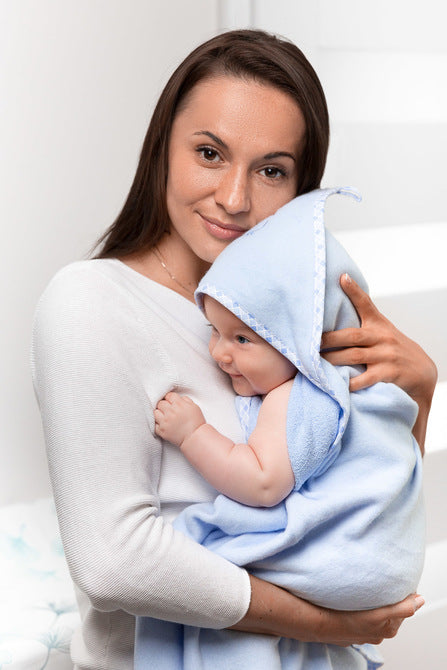 Мека Хавлия За Баня – Тюркоаз --- BebeMama