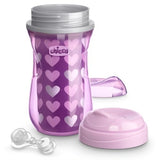 Cană termoizolantă 266 ml. Chicco Shiny Cup Girl