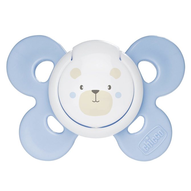 Suzetă din silicon Physio Comfort 0-6M Albastră 1 buc