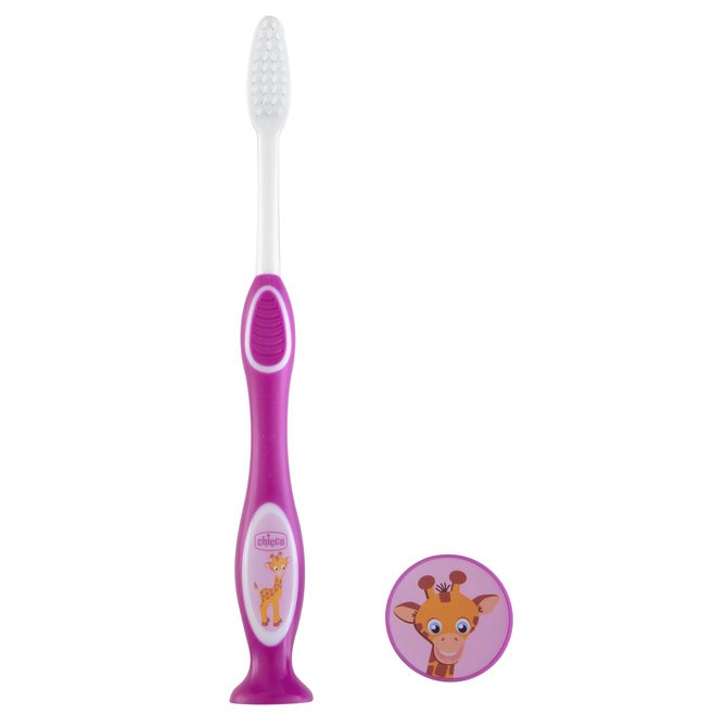 Четка За Зъби 36M + Розово / Виолетово --- BebeMama
